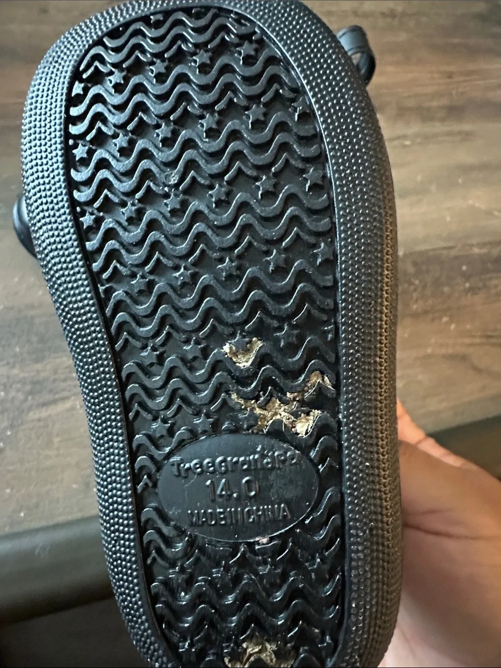 Black Rubber Rain Ankle Boots